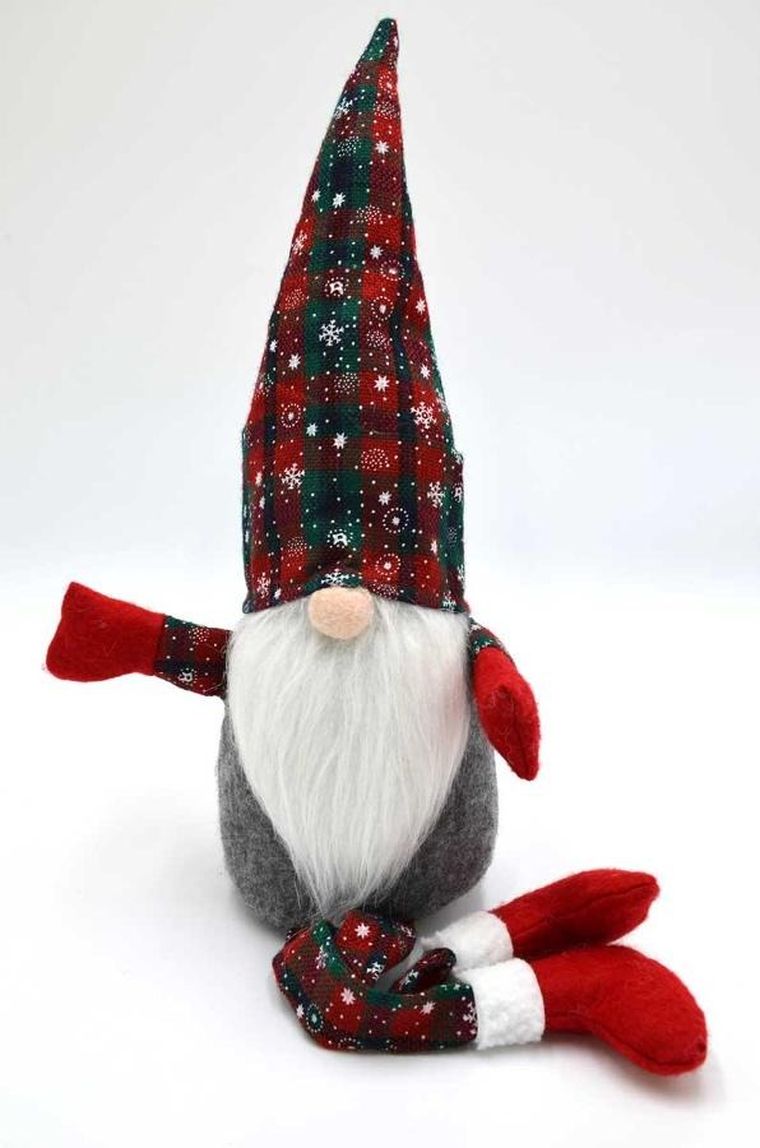 Saska Garden, skrzat dekoracyjny, krata zielona, 30+20 cm