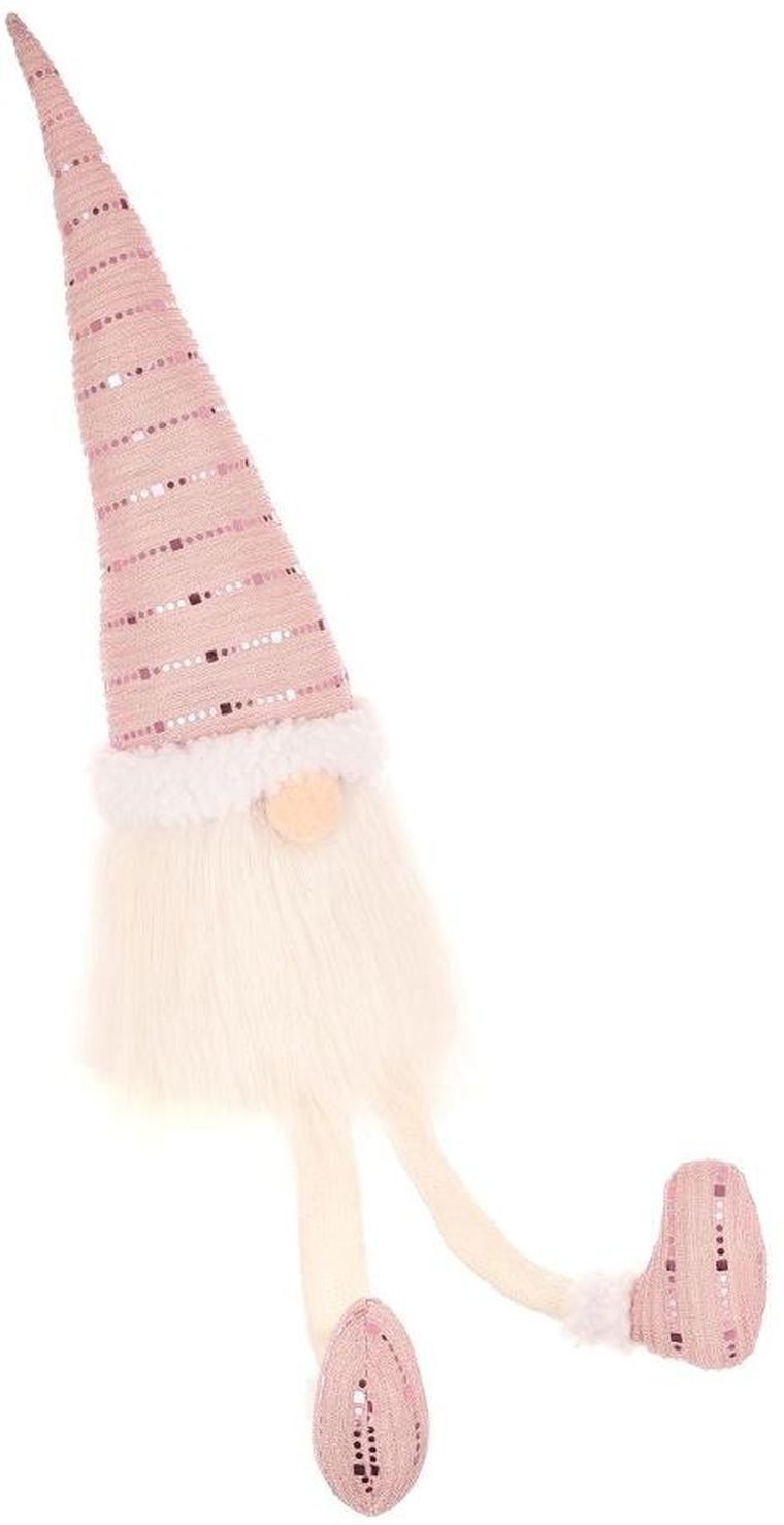 Saska Garden, skrzat dekoracyjny, różowy, 38 cm