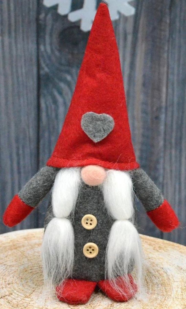 Saska Garden, skrzat dekoracyjny z serduszkiem, 20 cm