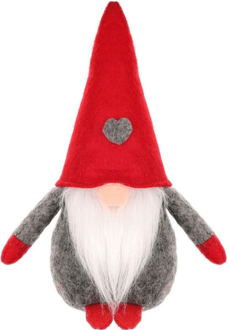 Saska Garden, skrzat dekoracyjny z serduszkiem, 20 cm