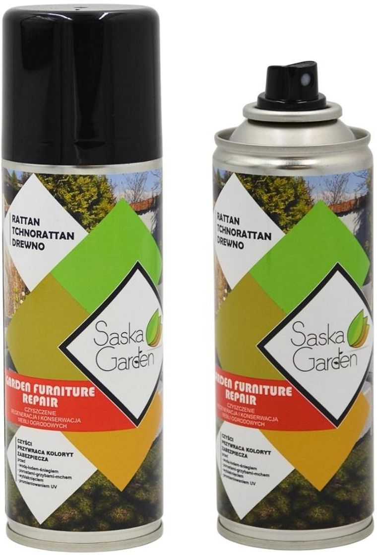 Saska Garden, spray do mebli ogrodowych, czyszczenie, regeneracja, konserwacja, 200 ml