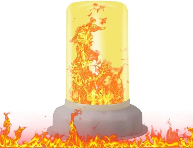 Saska Garden, świeca led efekt płomienia, 75-9.5 cm