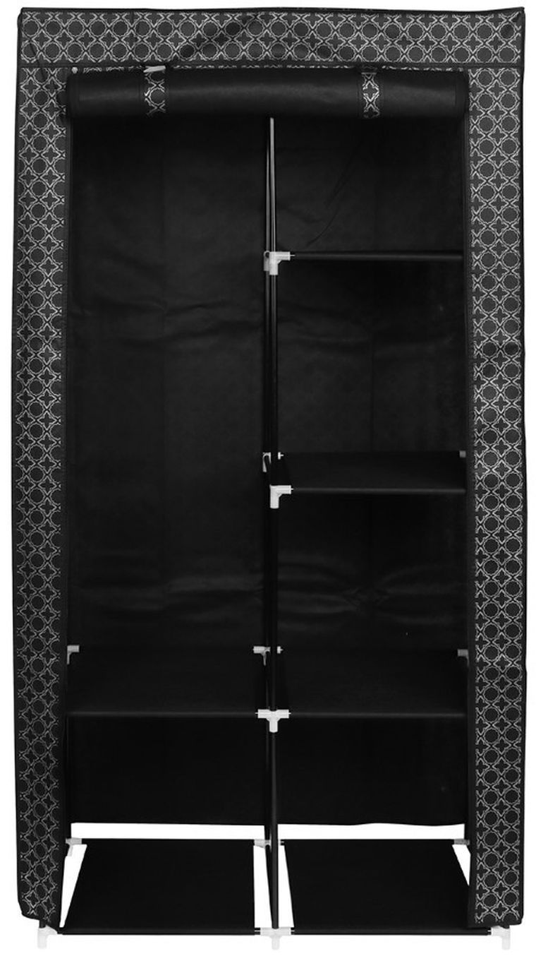 Saska Garden, szafa tekstylna, ornament, 88-46-170 cm