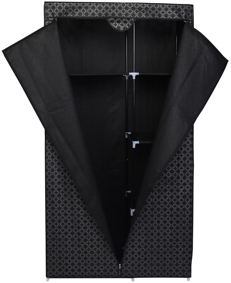 Saska Garden, szafa tekstylna, ornament, 90-45-170 cm