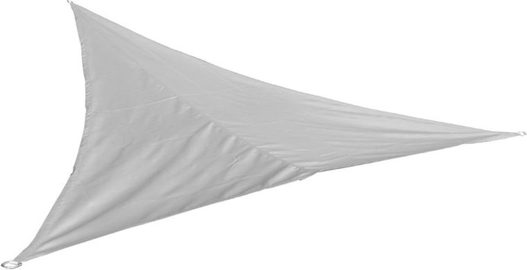 Saska Garden, żagiel przeciwsłoneczny, ogrodowy, trójkąt, szary, 3-3-2 m