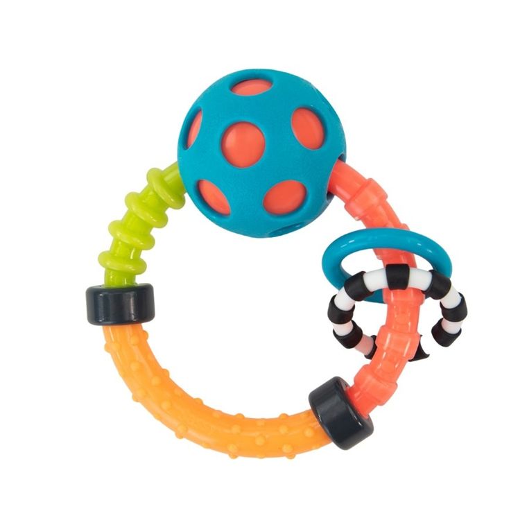Sassy, grzechotka okrągła, zabawka sensoryczna