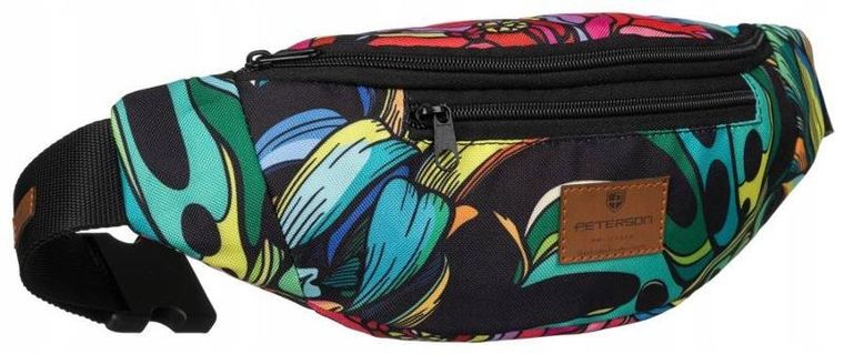 Saszetka na biodro, nerka, mix, Peterson