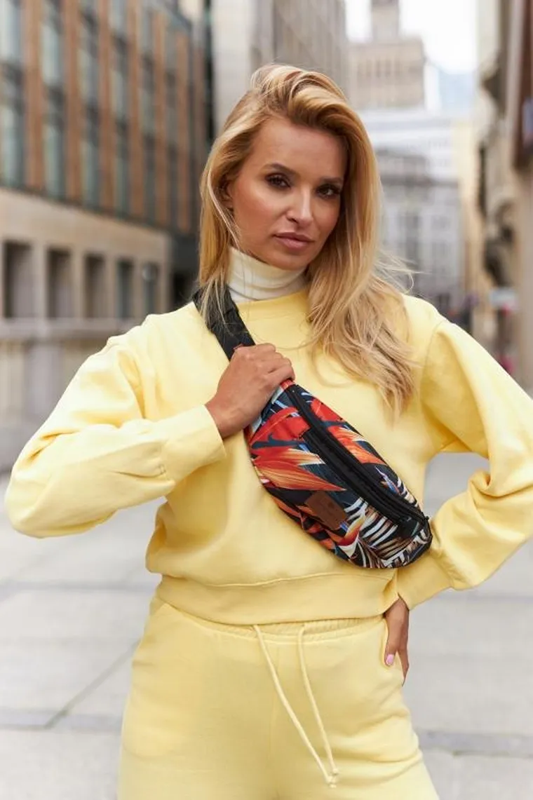 Saszetka na biodro, nerka, mix, Peterson