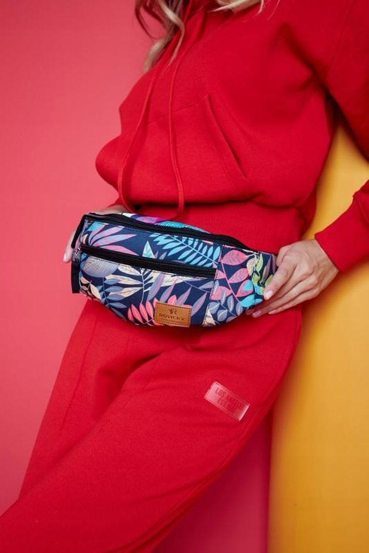 Saszetka na biodro, nerka, mix, Rovicky