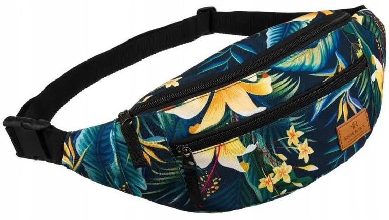 Saszetka na biodro, nerka, zielona, Rovicky