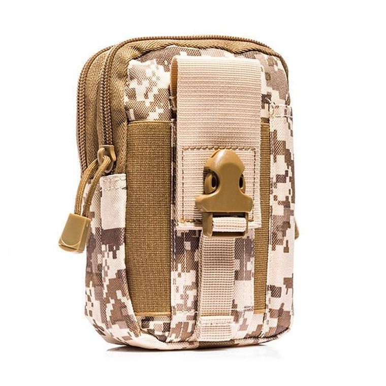 Saszetka nerka survivalowa na pasek, kamuflaż, moro