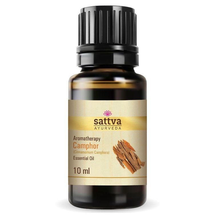 Sattva, Aromatherapy Essential Oil, olejek eteryczny, Camphor Oil, 10 ml