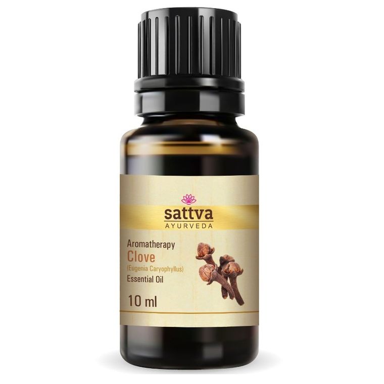 Sattva, Aromatherapy Essential Oil, olejek eteryczny, Clove Oil, 10 ml
