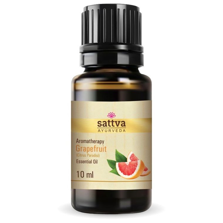 Sattva, Aromatherapy Essential Oil, olejek eteryczny, Grapefruit, 10 ml