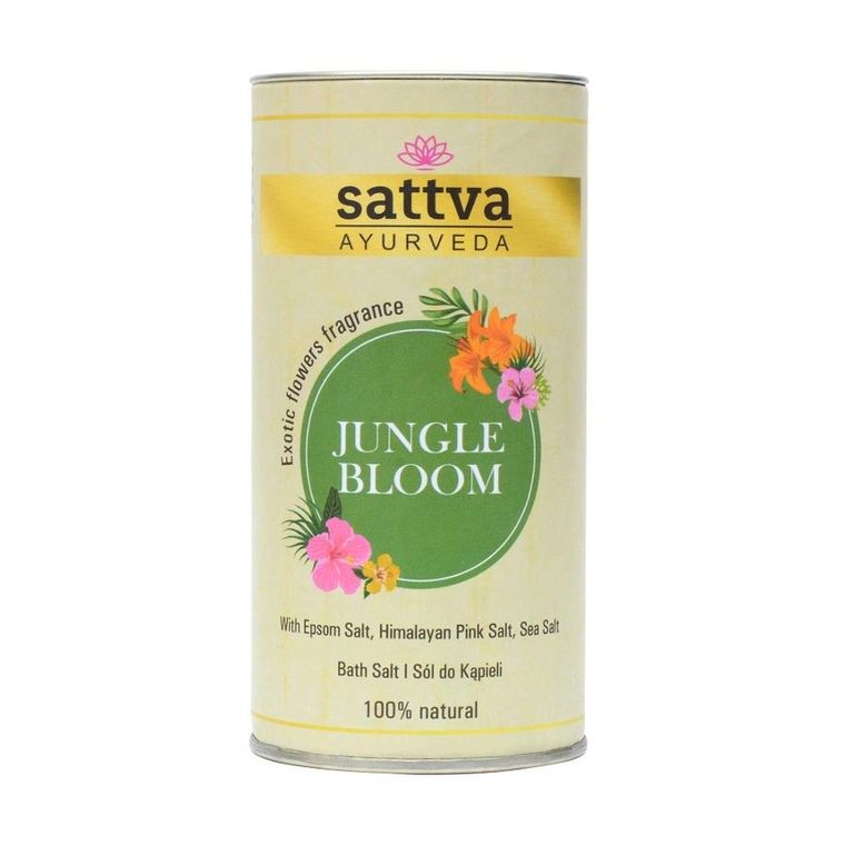 Sattva, Bath Salt, sól do kąpieli, Jungle Bloom 300g