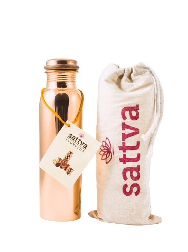 Sattva, butelka miedziana, Plain, 650 ml