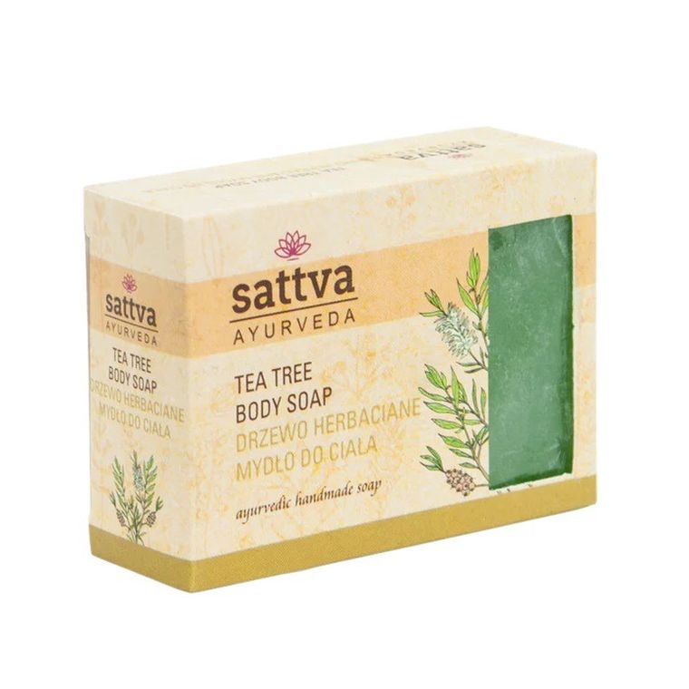 Sattva, glicerynowe mydło do ciała, Drzewo Herbaciane, 125g