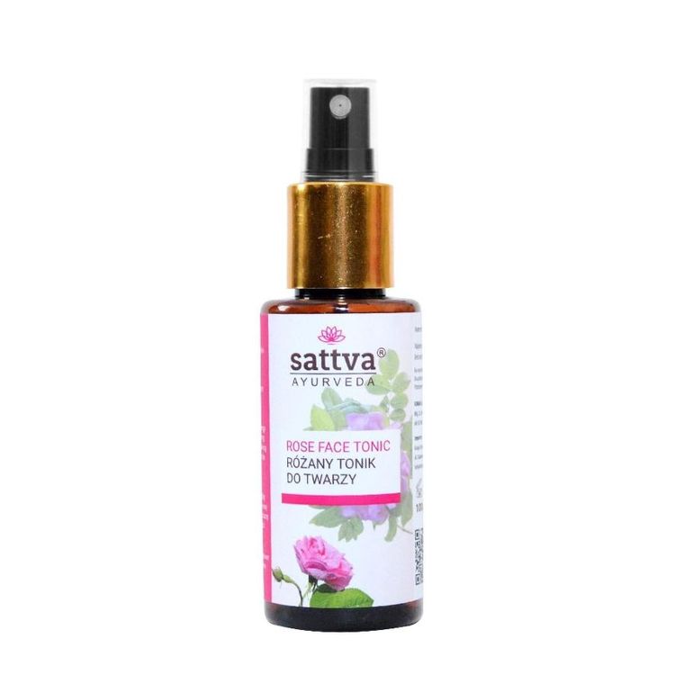 Sattva, Rose Face Tonic, woda różana, 100 ml