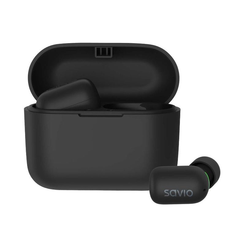 Savio, bezprzewodowe słuchawki bluetooth 5.1 Ipx5 Tws-09