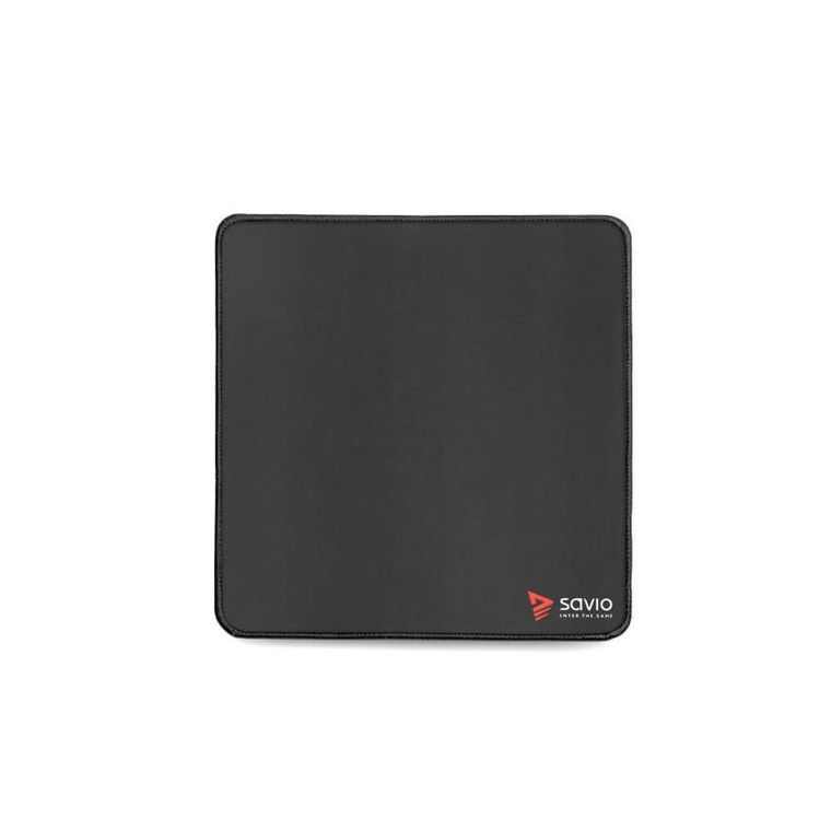 Savio, Gaming Mouse Pad, 250-250-2mm, Stitched Edges Black Edition, Turbo Dynamic S