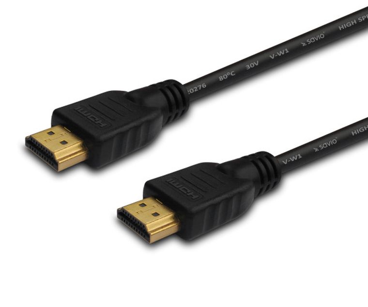 Savio, kabel hdmi M, 1m, Cl-37, czarny