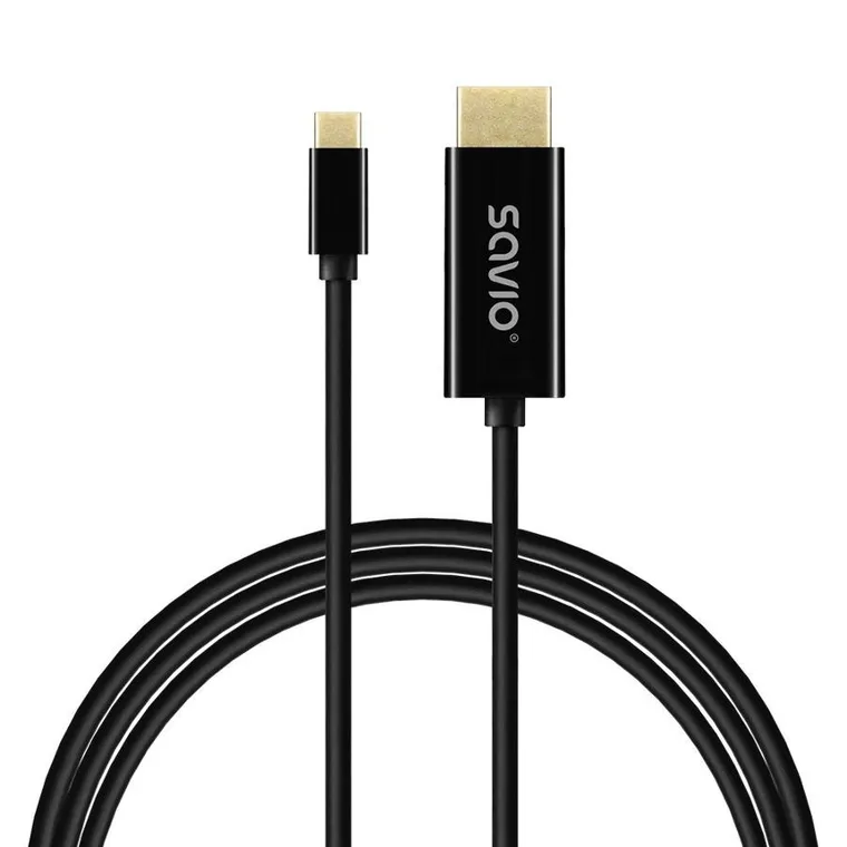 Savio, kabel, USB-C DO HDMI, 30HZ, 2m, CL-191