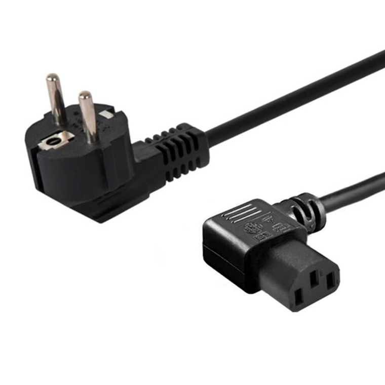 Savio, kabel zasilający, IEC C13-Schuko M, 1,2m, kolor czarny