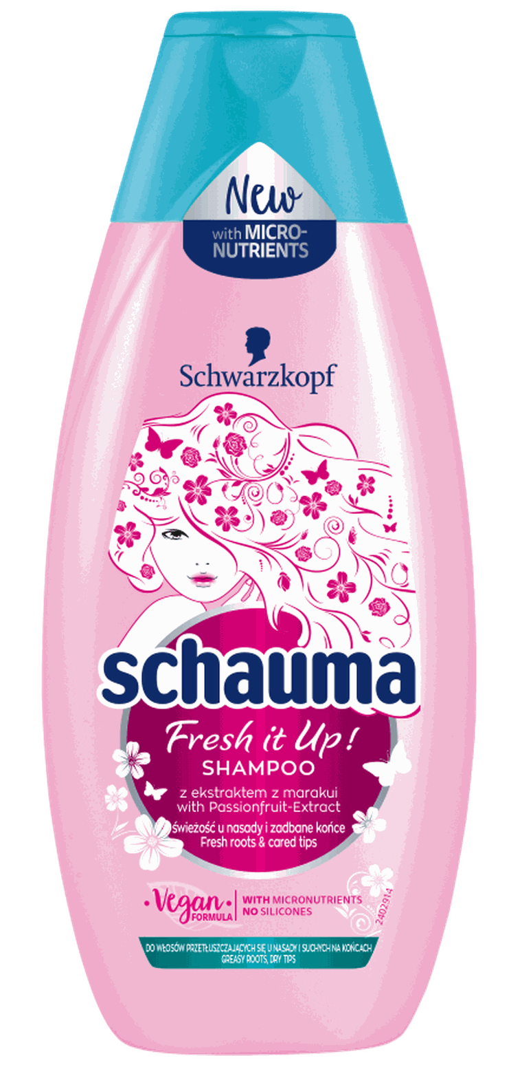 Schauma, Fresh It Up, szampon do włosów, 400 ml