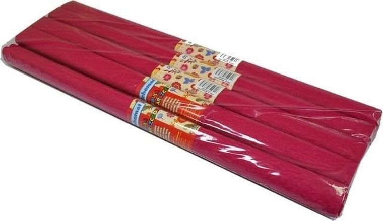 Schemat, bibuła marszczona, bordowa, 10 szt.