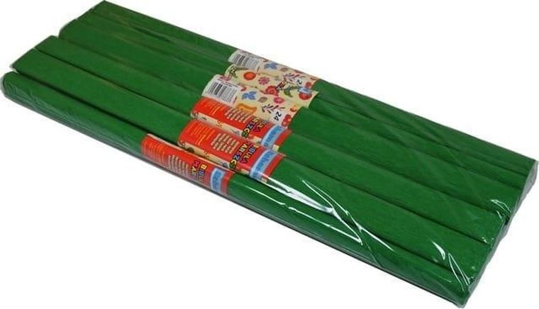 Schemat, bibuła marszczona, ciemnozielona, 10 szt.