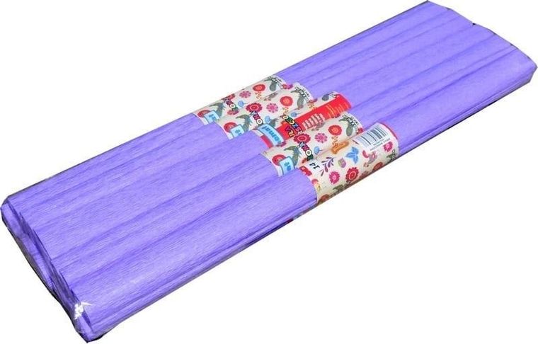 Schemat, bibuła marszczona, liliowa, 10 szt.