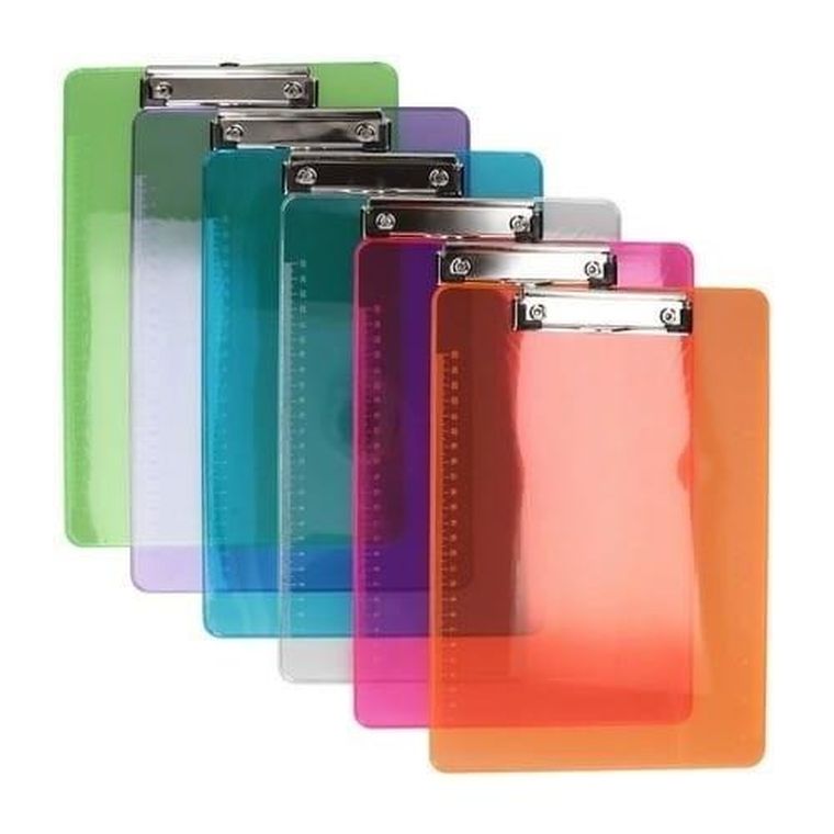 Schemat, deska z klipsem, A4, przezroczysta, 1 szt.