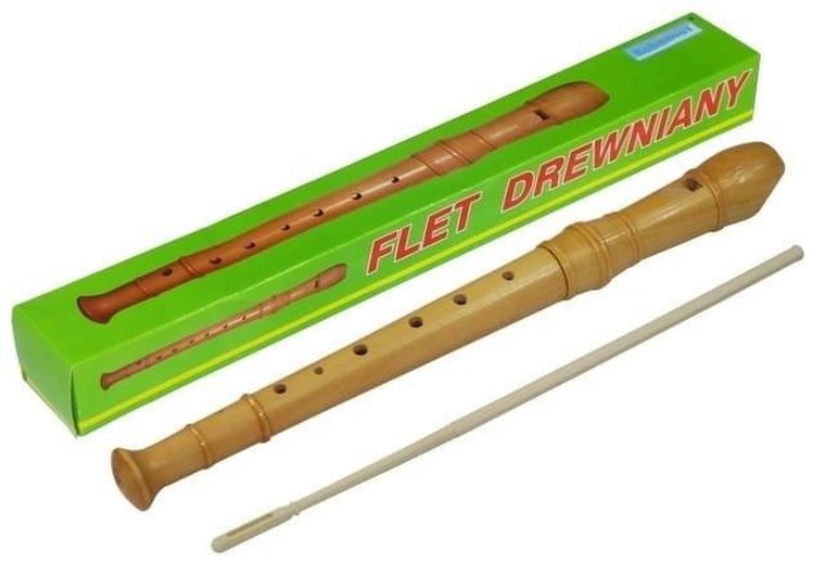 Schemat, flet drewniany