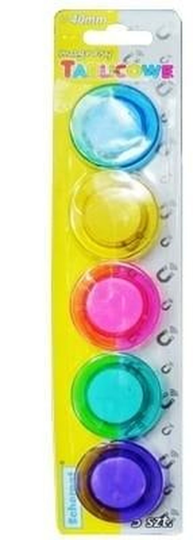 Schemat, magnesy do tablic, 40 mm, 5 szt.