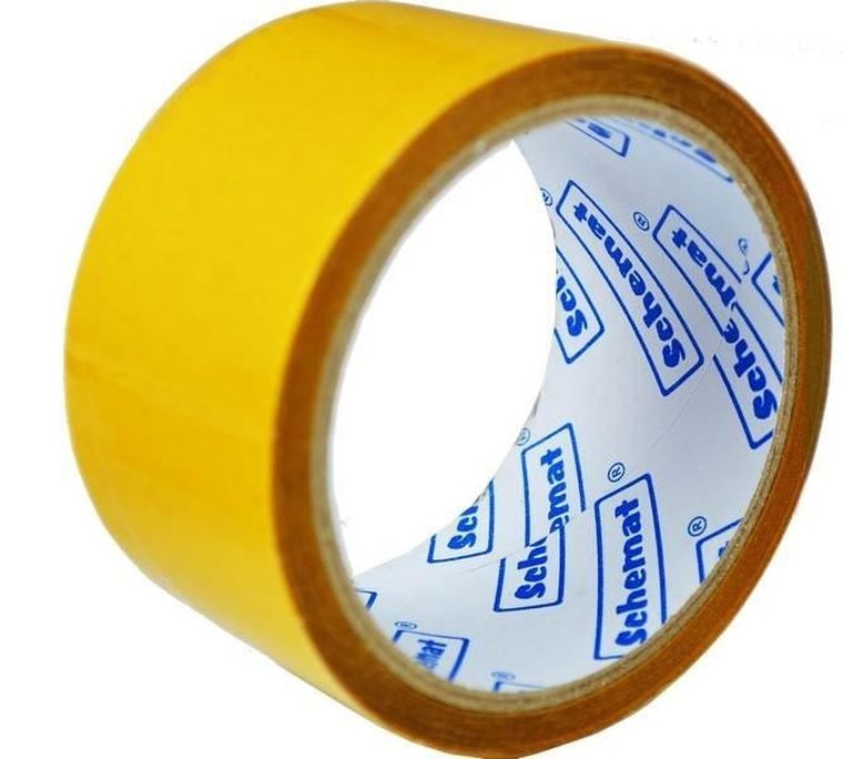 Schemat, taśma dwustronna do wykładzin na folii PP, 38 mm x 10m