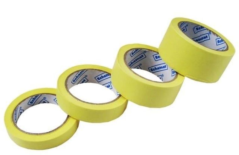 Schemat, taśma maskująca, 18 mm x 27,4m, 6 szt.
