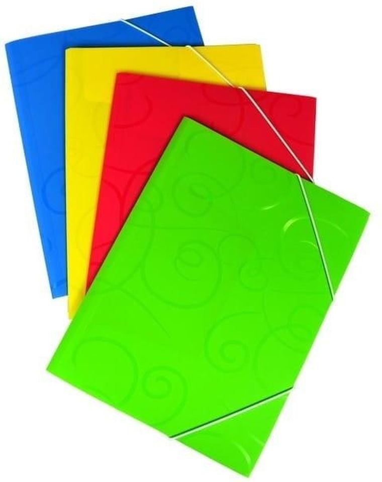 Schemat, teczka A4 z gumką, plastikowa, 1 szt.