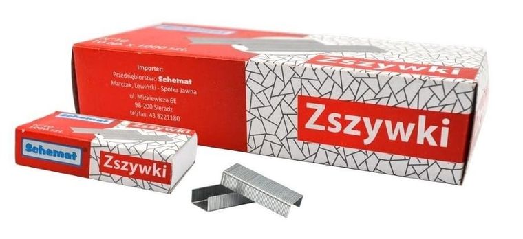 Schemat, zszywki no.10, 1000 szt.