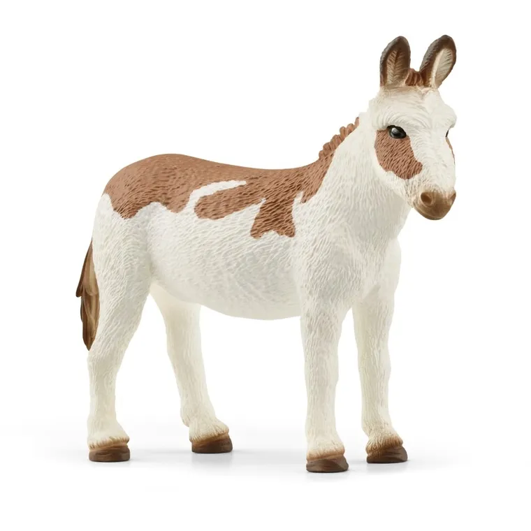 Schleich, Amerykański Osioł Łaciaty, figurka