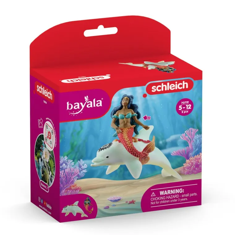 Schleich, Bayala, Isabelle na delfinie, figurka, 70719
