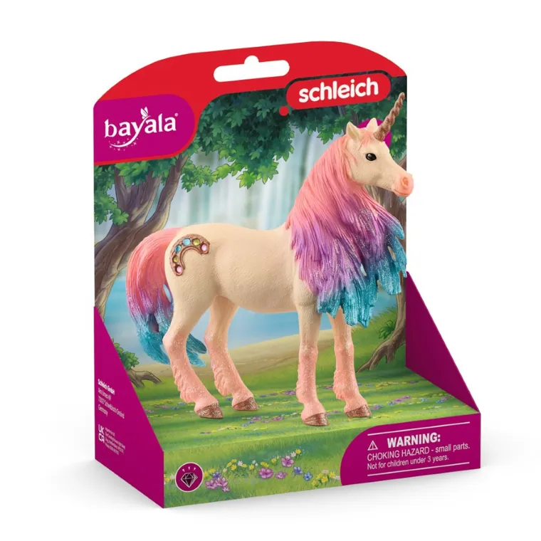 Schleich, Bayala, Jednorożec Marshmallow, klacz, figurka, 70723