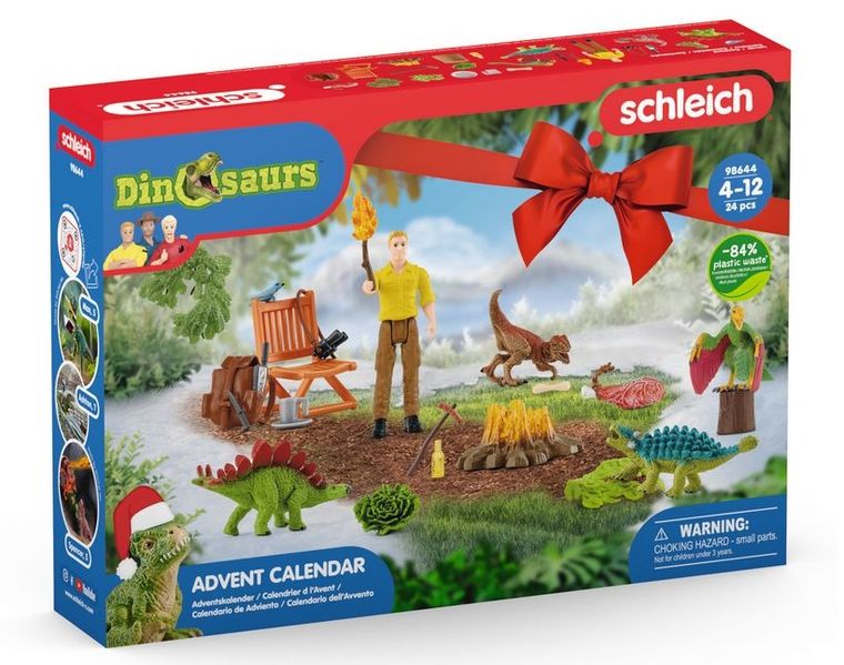 Schleich, Dinosaurs, kalendarz adwentowy, 98644