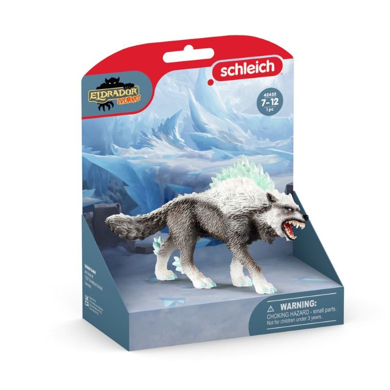 Schleich, Eldrador Creatures, Lodowy wilk, figurka, 42452