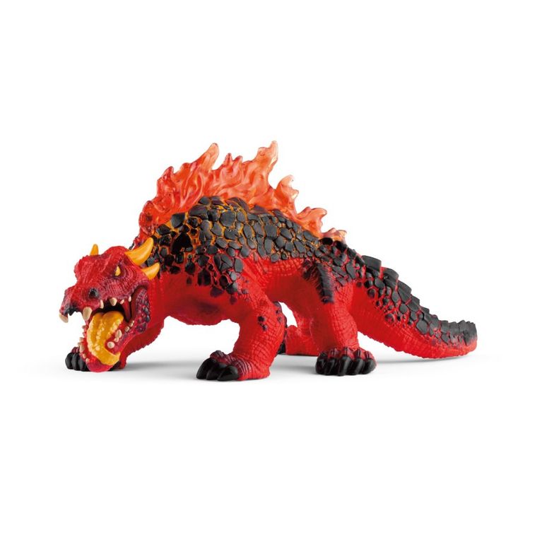 Schleich, Eldrador Creatures, Magmowy jaszczur, figurka, 70156