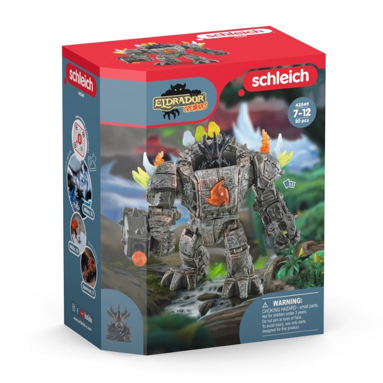 Schleich, Eldrador Creatures, Master robot i mini stworek, zestaw, 42549