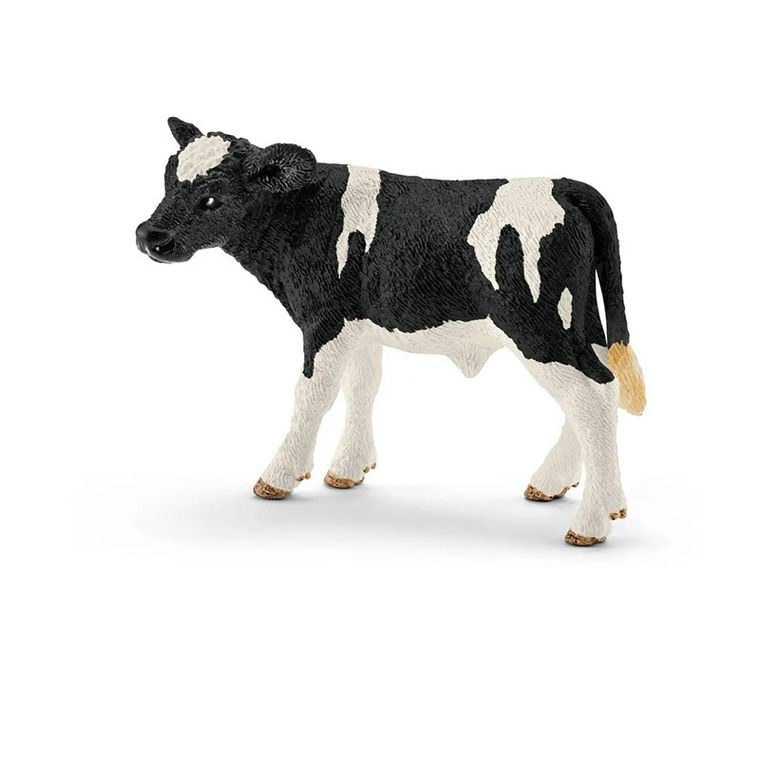 Schleich, Farm World, Cielę rasy Holstein, figurka, 17072