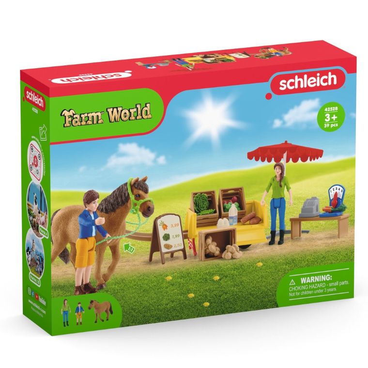 Schleich, Farm World, Mobilna farma, zestaw, 42528