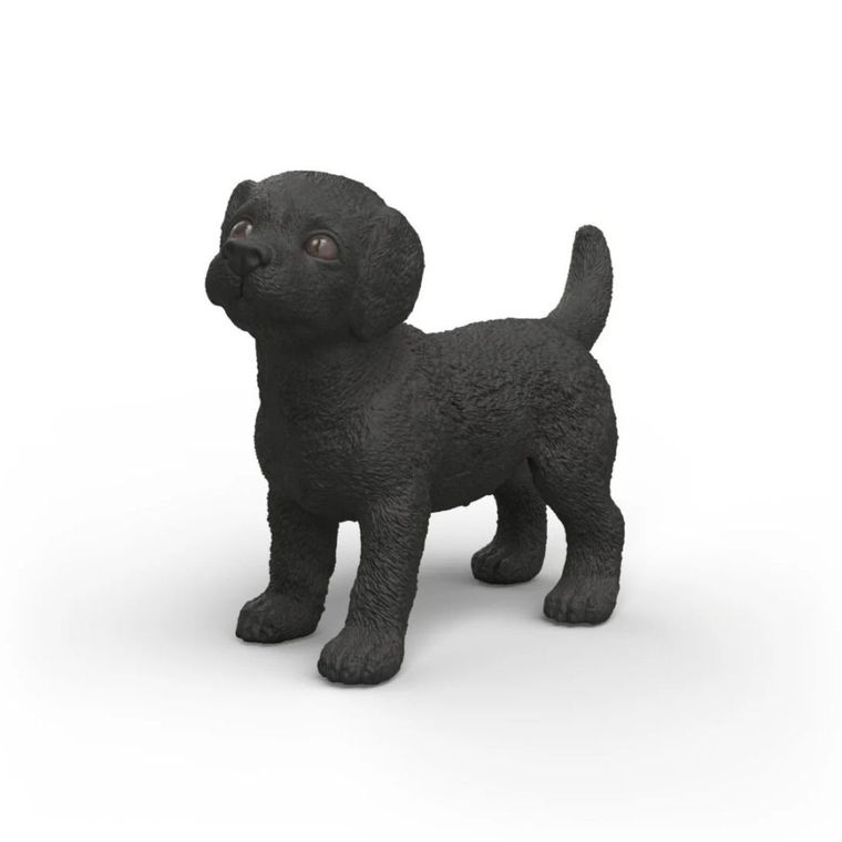 Schleich, Farm World, Szczeniak czarnego labradora retrievera, figurka, 14922