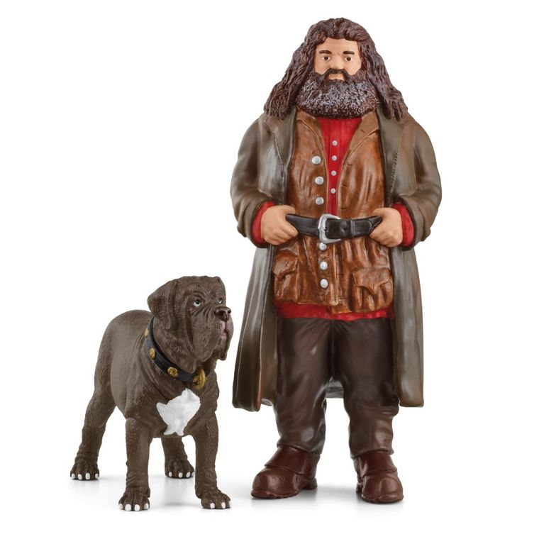 Schleich, Harry Potter, Hagrid i Kieł, zestaw, 42638