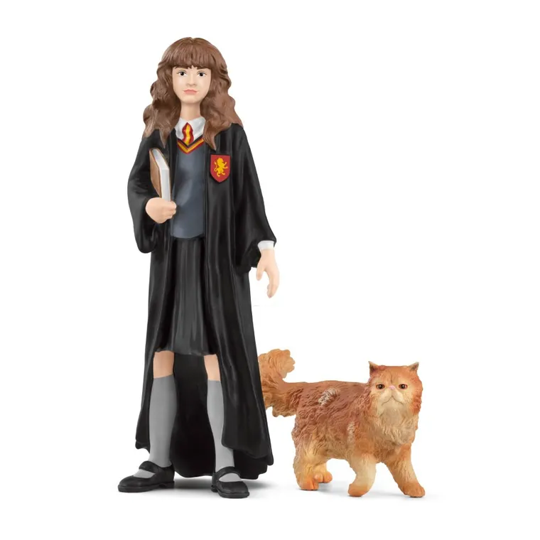 Schleich, Harry Potter, Hermiona Granger i Krzywołap, zestaw, 42635